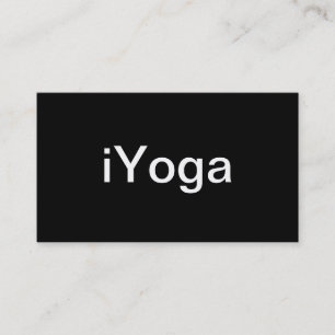 Carte de visite de yoga