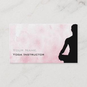 Carte de visite de yoga