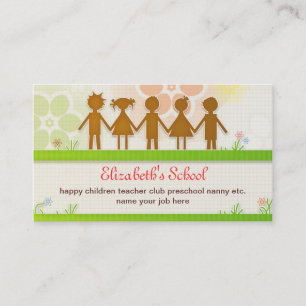 carte de visite d'école