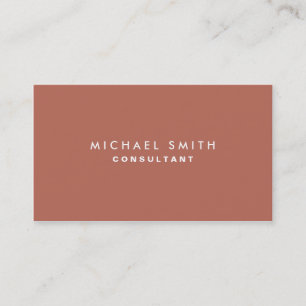 Carte De Visite Décorateur intérieur élégant et simple professionn