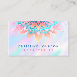 Carte De Visite décoration fleurie arrière - plan pastel