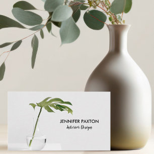 Carte De Visite Décoration simple et moderne d'une maison de Desig