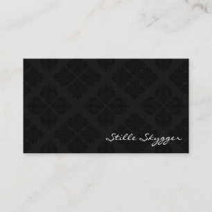 Carte De Visite Dégasque noir et blanc personnalisable