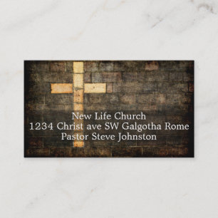 carte de visite d'église
