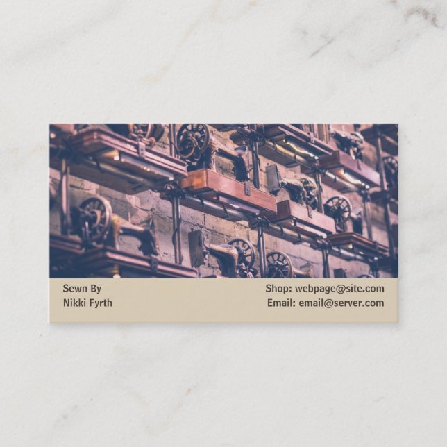 Carte de visite d'égouts (Devant)