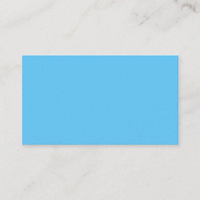 Carte De Visite Demi-cuit, Jeans Blue, Jordy Blue, (Devant)