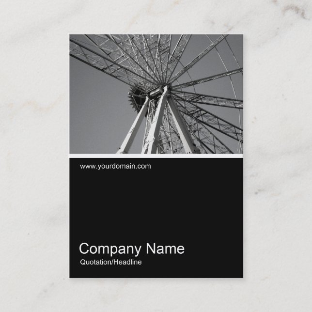 Carte De Visite Demi&demi photo 08 - Grande roue (Devant)