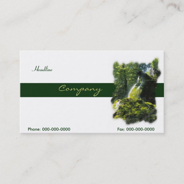 Carte de visite d'énergie (Devant)