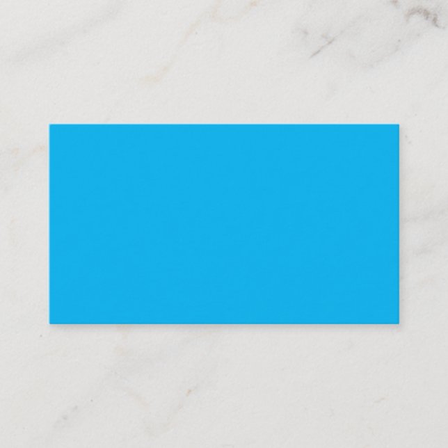 Carte De Visite Denim Blue, Fontaine Blue, Jellis (Devant)