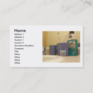 Carte de visite dentaire