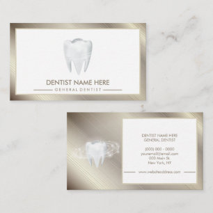 Carte De Visite Dentiste Dental Clinique Dents Blanchissant Smile 