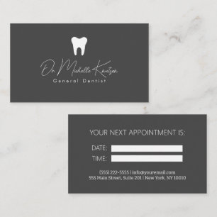 Carte De Visite Dentiste Dentiste Dental Nomination dentaire profe