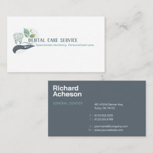 Carte De Visite Dentiste professionnel Service de soins dentaire