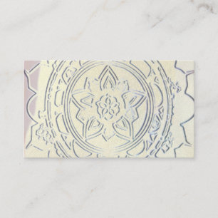Carte de visite d'entraîneur de vie Reiki lumière 
