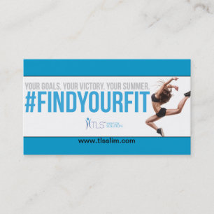 Carte de visite d'entraîneur et de distributeur d