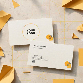Carte de visite d'entreprise de concepteur graphiq