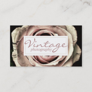 Carte de visite d'entreprise de design de photogra