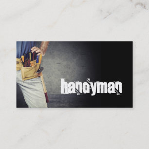 Carte de visite d'entreprise de maintenance, brico