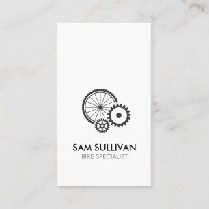 Carte de visite d'entreprise de réparation de vélo