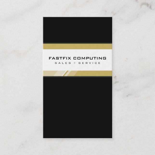 CARTE DE VISITE d'entreprise :: high-tech zing 3P (Devant)