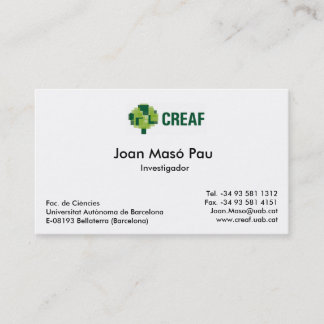 Carte de visite d'équipe de MiraMon