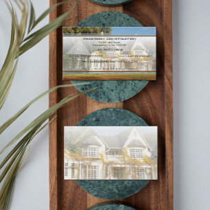 Carte de visite des constructeurs de maison
