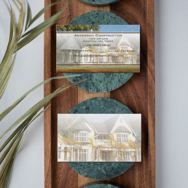 Carte de visite des constructeurs de maison (Créateur téléchargé)