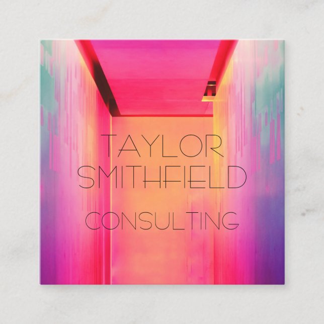 carte de visite des néons (Devant)