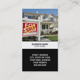 Carte de visite des ventes immobilières