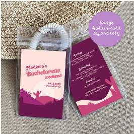 Carte De Visite Desert Sunset Bachelorette Itinéraire Insertion