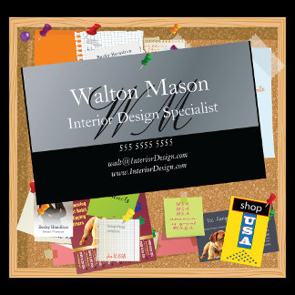 Carte De Visite Design d'intérieur 🏆 Décor Moderne Personnalisé S