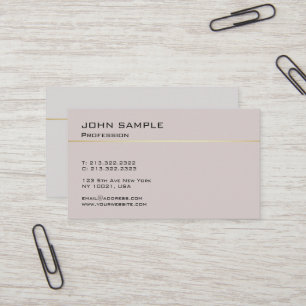 Carte De Visite Design élégant professionnel élégante couleurs har