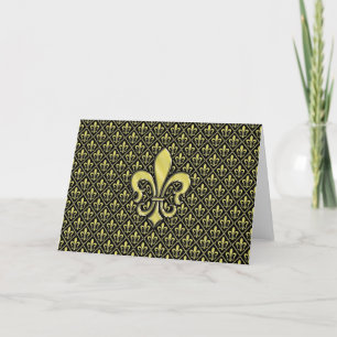 Carte de visite design Elelgant Fleur de Lis