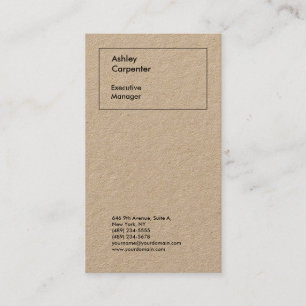 Carte De Visite Design épuré élégant professionnel moderne