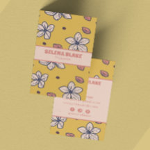 Design floral vertical élégant - Chic et moderne