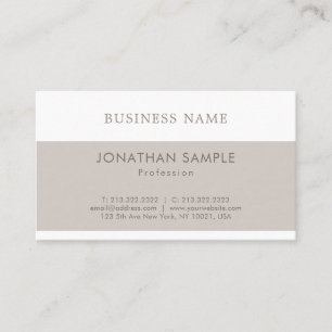 Carte De Visite Design graphique élégant et professionnel Modern