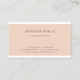 Carte De Visite Design graphique élégant minimal de luxe simple te