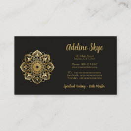 Carte De Visite Design Mandala