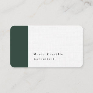 Carte De Visite Design minimaliste moderne élégant