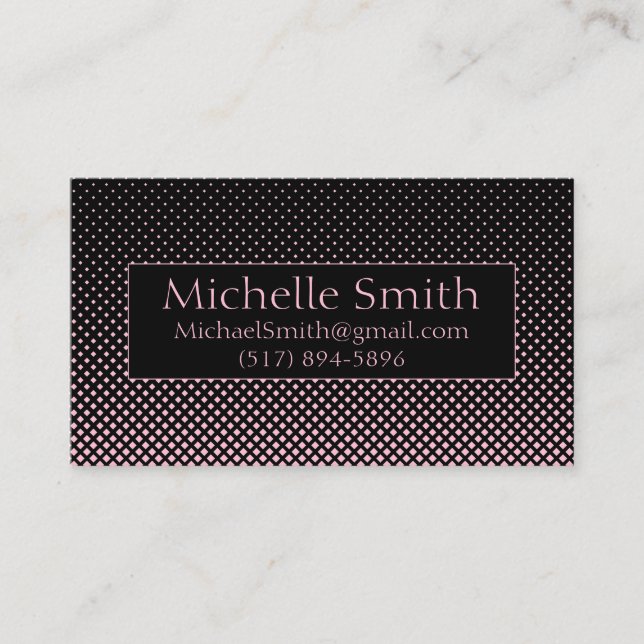Carte De Visite Design moderne (Devant)