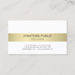 Carte De Visite Design moderne minimaliste Design élégant sobre Lu