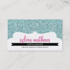 CARTE DE VISITE design parties scintillant brillan
