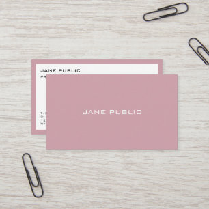 Carte De Visite Design professionnel élégant et moderne