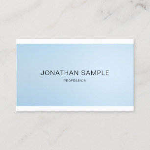 Carte De Visite Design professionnel minimaliste élégant Couleur b