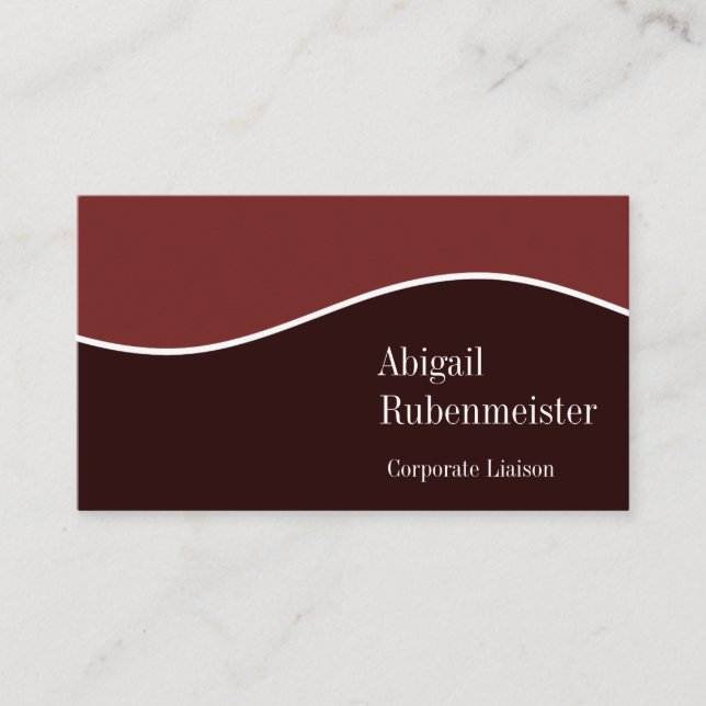 Carte De Visite Design professionnel moderne (Devant)