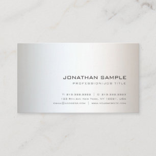 Carte De Visite Design professionnel simple et tendance Chic simpl