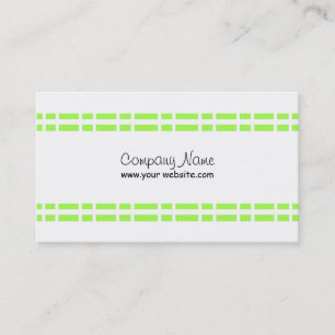 Carte De Visite Design vert moderne