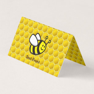 Carte De Visite Dessin sur les abeilles