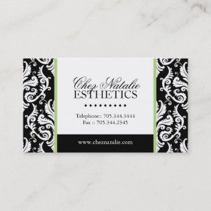 Carte de visite d'Esthetician
