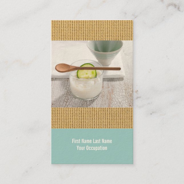 Carte de visite d'esthéticien (Devant)